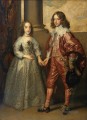 ウィリアム 2 世オラニエ公とヘンリエッタ王女メアリー・スチュアート バロック宮廷画家アンソニー・ファン・ダイク